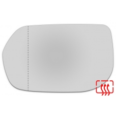Зеркальный элемент левый ACURA RDX I с 2006 по 2012 год выпуска, асферика нейтральный с обогревом 10440706