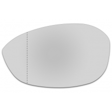 Зеркальный элемент левый ALFA ROMEO Brera с 2006 по 2010 год выпуска, асферика нейтральный без обогрева 11220601