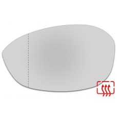 Зеркальный элемент левый ALFA ROMEO Brera с 2006 по 2010 год выпуска, асферика нейтральный с обогревом 11220606