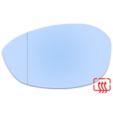 Зеркальный элемент левый ALFA ROMEO Brera с 2006 по 2010 год выпуска, асферика голубой с обогревом 11220616