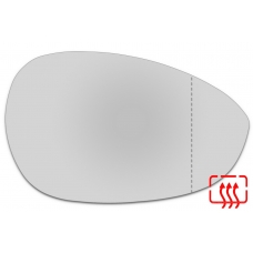 Зеркальный элемент правый ALFA ROMEO 4C с 2013 по 2016 год выпуска, асферика нейтральный с обогревом 11441300