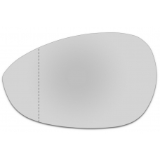 Зеркальный элемент левый ALFA ROMEO 4C с 2013 по 2016 год выпуска, асферика нейтральный без обогрева 11441301