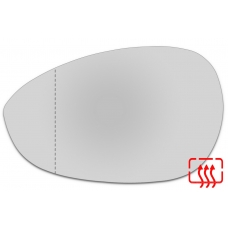 Зеркальный элемент левый ALFA ROMEO 4C с 2013 по 2016 год выпуска, асферика нейтральный с обогревом 11441306
