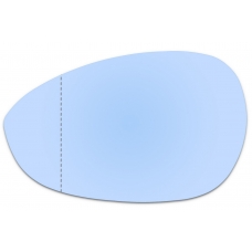 Зеркальный элемент левый ALFA ROMEO 4C с 2013 по 2016 год выпуска, асферика голубой без обогрева 11441311