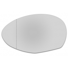 Зеркальный элемент левый ALFA ROMEO 147 I с 2000 по 2010 год выпуска, асферика нейтральный без обогрева 11470001