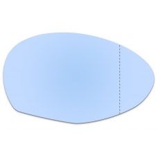 Зеркальный элемент правый ALFA ROMEO 147 I с 2000 по 2010 год выпуска, асферика голубой без обогрева 11470015