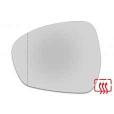 Зеркальный элемент левый ALFA ROMEO Stelvio с 2016 по год выпуска, асферика нейтральный с обогревом 11551606