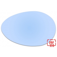 Зеркальный элемент левый ALFA ROMEO 156 I с 1997 по 2007 год выпуска, сфера голубой с обогревом 11569818