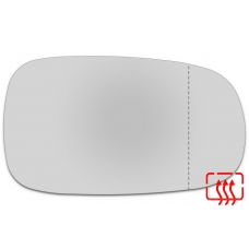 Зеркальный элемент правый CADILLAC BLS с 2006 по 2009 год выпуска, асферика нейтральный с обогревом 13150600