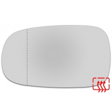 Зеркальный элемент левый CADILLAC BLS с 2006 по 2009 год выпуска, асферика нейтральный с обогревом 13150606