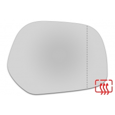 Зеркальный элемент правый CHERY Tiggo 3 I с 2014 по 2020 год выпуска, асферика нейтральный с обогревом 15201400
