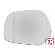 Зеркальный элемент левый CHERY Tiggo 3 I с 2014 по 2020 год выпуска, асферика нейтральный с обогревом 15201406