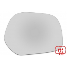 Зеркальный элемент правый CHERY Tiggo 3 I с 2014 по 2020 год выпуска, сфера нейтральный с обогревом 15201409