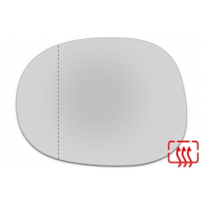 Зеркальный элемент левый CHERY Indis I с 2010 по 2015 год выпуска, асферика нейтральный с обогревом 15441006
