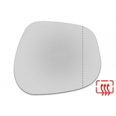 Зеркальный элемент правый CHERY Tiggo 5 с 2014 по год выпуска, асферика нейтральный с обогревом 15501400