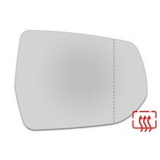 Зеркальный элемент правый CHEVROLET Malibu VIII с 2011 по 2014 год выпуска, асферика нейтральный с обогревом 16541100