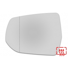 Зеркальный элемент левый CHEVROLET Malibu VIII с 2011 по 2014 год выпуска, асферика нейтральный с обогревом 16541106