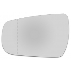 Зеркальный элемент левый CHEVROLET Malibu IX с 2015 по 2018 год выпуска, асферика нейтральный без обогрева 16541501
