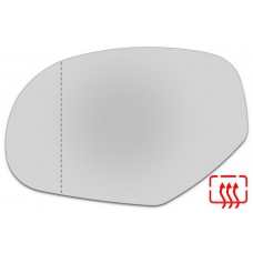 Зеркальный элемент левый CHEVROLET Silverado с 2009 по 2013 год выпуска, асферика нейтральный с обогревом 16640906