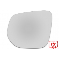 Зеркальный элемент левый CHEVROLET TrailBlazer II с 2012 по 2020 год выпуска, асферика нейтральный с обогревом 16751306