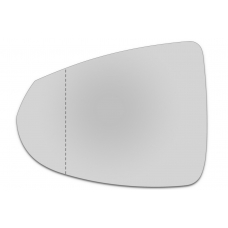 Зеркальный элемент левый CHEVROLET Volt I с 2010 по 2015 год выпуска, асферика нейтральный без обогрева 16781001