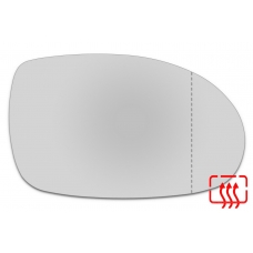 Зеркальный элемент правый CITROEN C5 I с 2001 по 2008 год выпуска, асферика нейтральный с обогревом 19140100