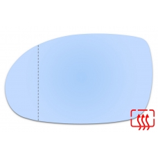 Зеркальный элемент левый CITROEN C5 I с 2001 по 2008 год выпуска, асферика голубой с обогревом 19140116