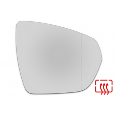 Зеркальный элемент правый CITROEN C5 Aircross I с 2018 по год выпуска, асферика нейтральный с обогревом 19141800