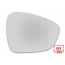 Зеркальный элемент правый CITROEN C4 II с 2011 по 2019 год выпуска, асферика нейтральный с обогревом 19351100