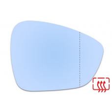 Зеркальный элемент правый CITROEN C4 II с 2011 по 2019 год выпуска, асферика голубой с обогревом 19351110