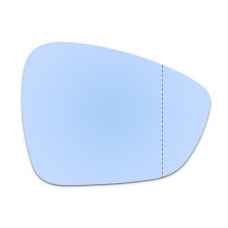 Зеркальный элемент правый CITROEN C4 II с 2011 по 2019 год выпуска, асферика голубой без обогрева 19351115