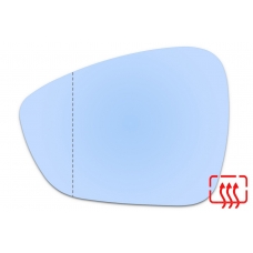 Зеркальный элемент левый CITROEN C4 II с 2011 по 2019 год выпуска, асферика голубой с обогревом 19351116