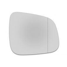 Зеркальный элемент правый DAEWOO Gentra I с 2013 по 2015 год выпуска, асферика нейтральный без обогрева 21341305