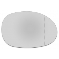 Зеркальный элемент правый DODGE Stratus I с 1995 по 2000 год выпуска, асферика нейтральный без обогрева 24309505