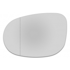 Зеркальный элемент левый FIAT Bravo II с 2007 по 2014 год выпуска, асферика нейтральный без обогрева 27110701