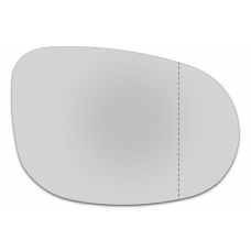 Зеркальный элемент правый FIAT Bravo II с 2007 по 2014 год выпуска, асферика нейтральный без обогрева 27110705