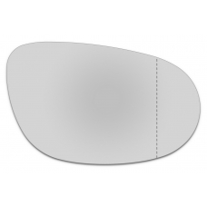 Зеркальный элемент правый FORD KA II с 2008 по 2016 год выпуска, асферика нейтральный без обогрева 28590805