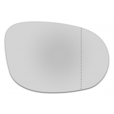 Зеркальный элемент правый FORD KA III с 2014 по год выпуска, асферика нейтральный без обогрева 28591405