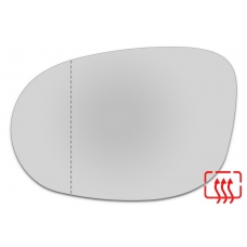 Зеркальный элемент левый FORD KA III с 2014 по год выпуска, асферика нейтральный с обогревом 28591406