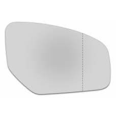 Зеркальный элемент правый HONDA Civic IX с 2011 по 2015 год выпуска, асферика нейтральный без обогрева 36201205