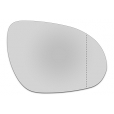 Зеркальный элемент правый HYUNDAI i30 I с 2007 по 2011 год выпуска, асферика нейтральный без обогрева 39190705
