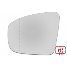 Зеркальный элемент левый INFINITI JX с 2012 по 2014 год выпуска, асферика нейтральный с обогревом 40201206