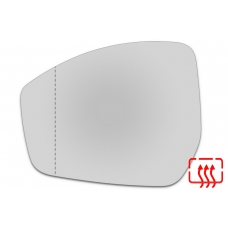 Зеркальный элемент левый JAGUAR F-PACE с 2016 по год выпуска, асферика нейтральный с обогревом 46331606