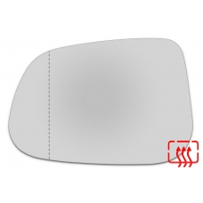 Зеркальный элемент левый JAGUAR XE I с 2015 по год выпуска, асферика нейтральный с обогревом 46771506