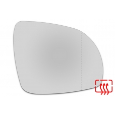Зеркальный элемент правый KIA Picanto I с 2008 по 2011 год выпуска, асферика нейтральный с обогревом 50150800