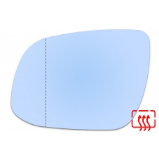 Зеркальный элемент левый KIA Ceed I с 2010 по 2012 год выпуска, асферика голубой с обогревом 50181016