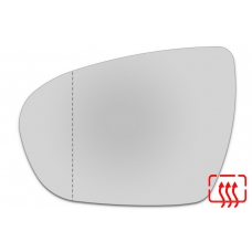 Зеркальный элемент левый KIA Optima III с 2010 по 2015 год выпуска, асферика нейтральный с обогревом 50331406