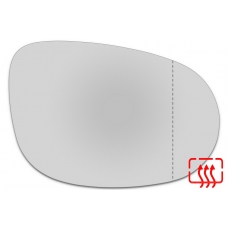 Зеркальный элемент правый LANCIA Delta III с 2008 по 2014 год выпуска, асферика нейтральный с обогревом 53440800