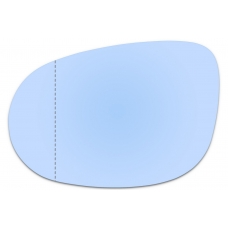 Зеркальный элемент левый LANCIA Delta III с 2008 по 2014 год выпуска, асферика голубой без обогрева 53440811