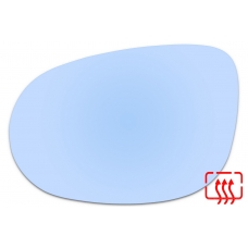 Зеркальный элемент левый LANCIA Delta III с 2008 по 2014 год выпуска, сфера голубой с обогревом 53440818